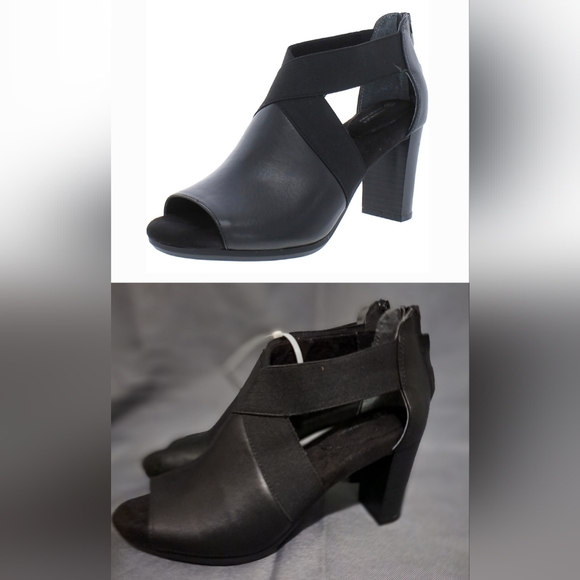 Giani Bernini Shoes - Giani Bernini Womens Averiel Leather Open Toe Pumps
